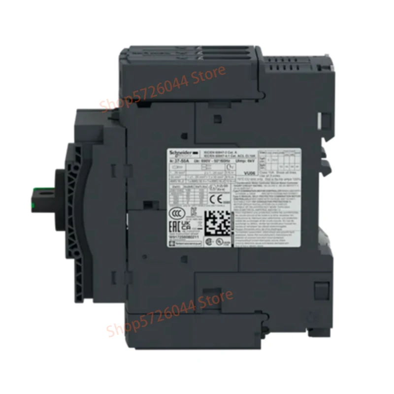 GV3P50 TeSys Deca GV3 P motor thermomagnetic circuit breaker knob (control), thermal blurt range: 73-50 A EverLink BTR terminal