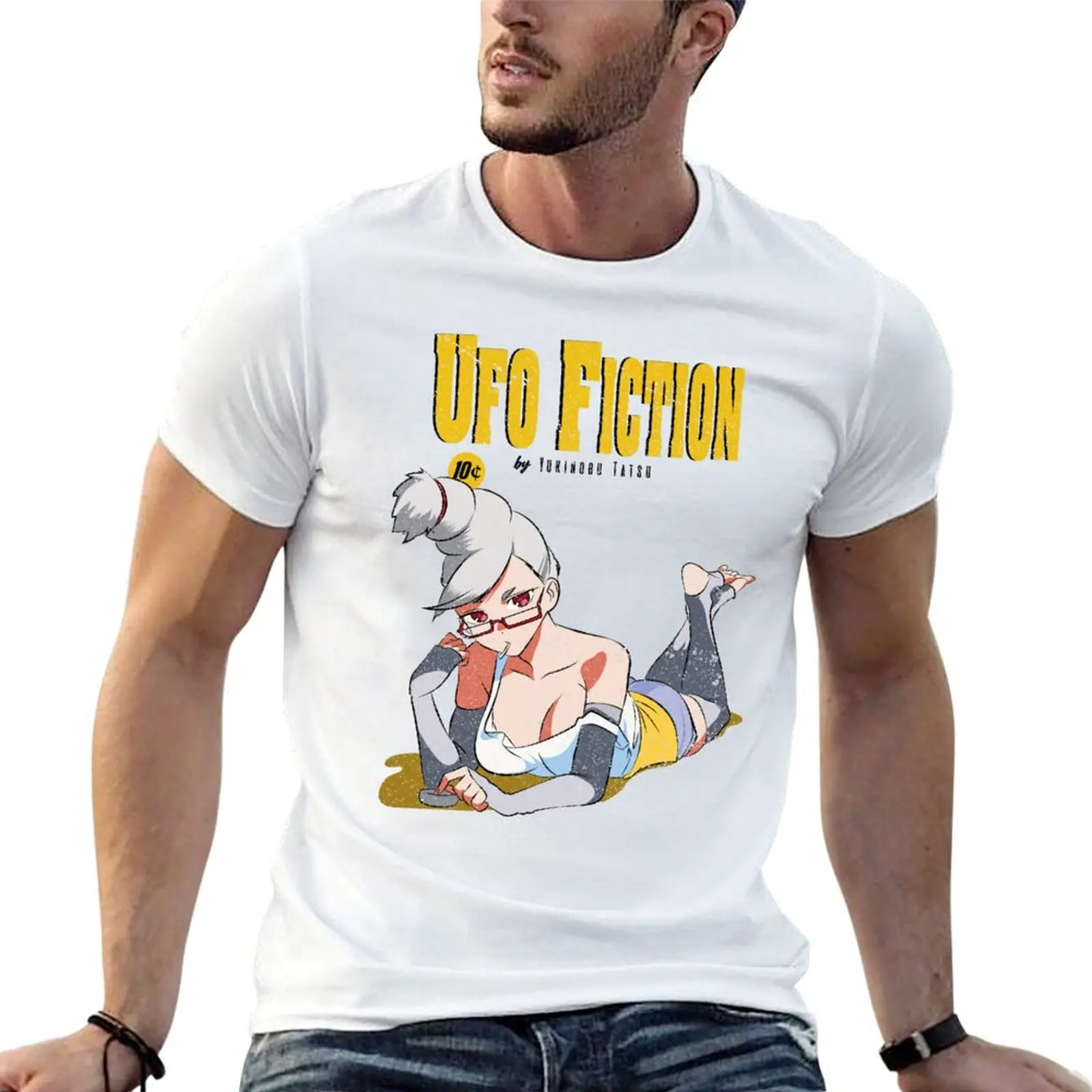 DANDADAN: UFO FICTION (GRUNGE STYLE) T-Shirt Durable Work Wear T-Shirt