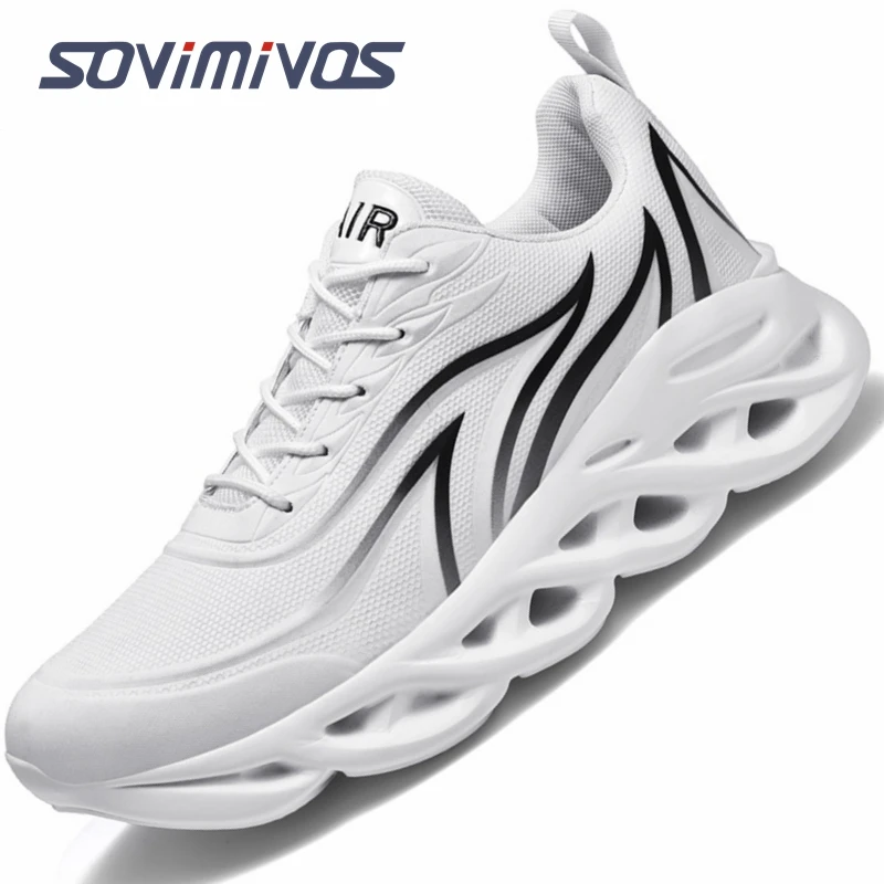 

Men's Running Shoes Blade Non Slip Fashion Sneakers Breathable Mesh Soft Sole Casual Athletic Walking Shoes