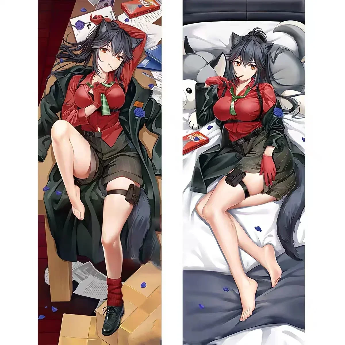 

60x180cm Anime Character Cosplay Vtuber Vocaloid Pillow Case Dakimakura Waifu Hugging Body Bedding Decor Pillowcase