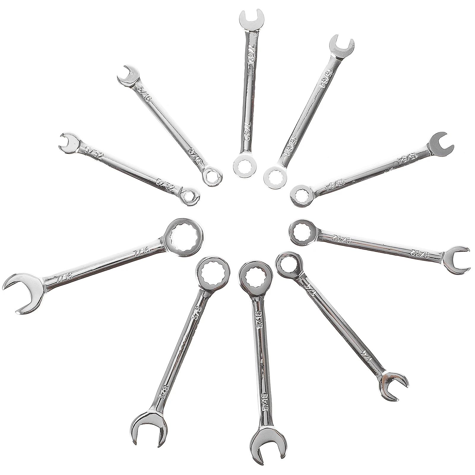 

10pcs Kit Plum Blossom Open End Hand Tools Spanner Wrench Repairing Maintenance Spanner Wrench Set Garage Repair