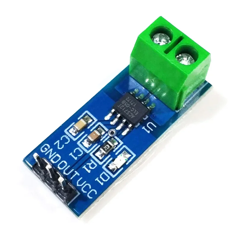 

1PCS NEW ACS712 5A 20A 30A Hall Current Sensor Module ACS712 model for arduino