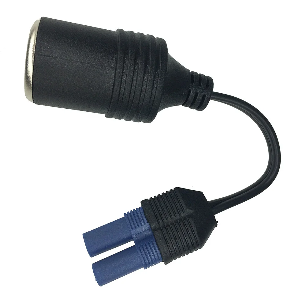 Piece 12V Car Emergency Start Power EC5 Plug Switch To/turn Cigarette Lighter Socket Adapter Cable For Jump Starter Connector