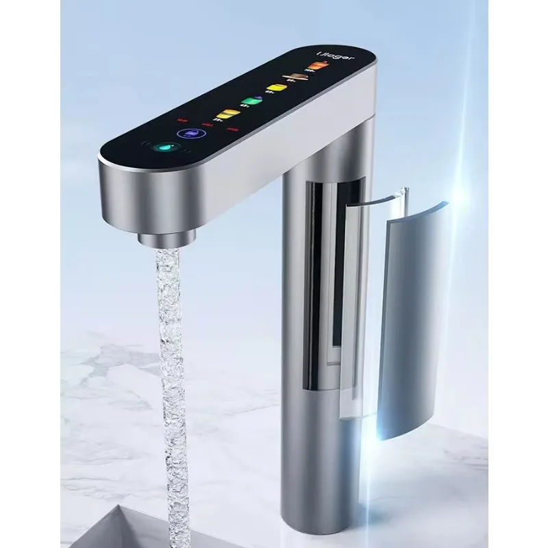 Smart Electric Reverse Osmosis Boiling Water Faucet 5-in-1 Instant Hot & Cold with Temperature Control for Household Use