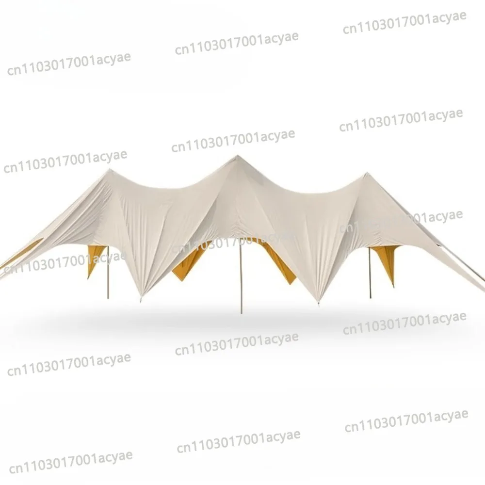 Double Peaks Cloud Tent - 3000mm Waterproof Rating, UV Protection, Thick Oxford Fabric for All-Season Camping & Hiking