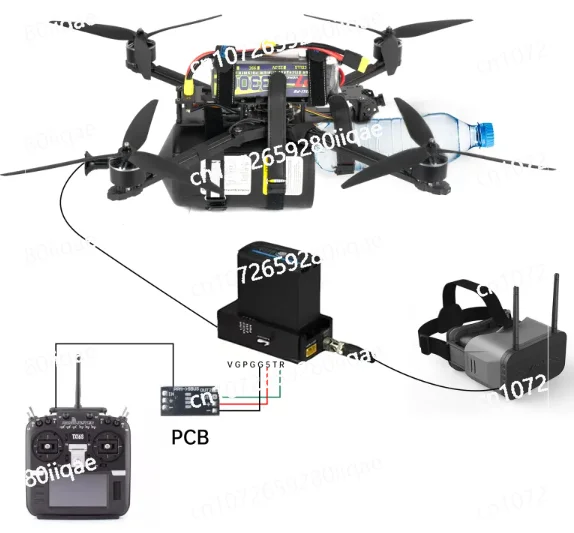 Fiber Optic 0.5mm Fiber Optic 3 km 5 km 10 km Options FPV Fiber Optic Communication