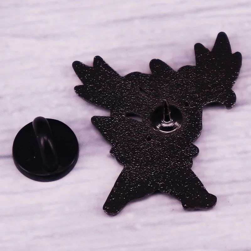 Shaymin Hard Enamel Pin Fantasy Elf Badge Cute Fashion Jewelry Accessories view 2