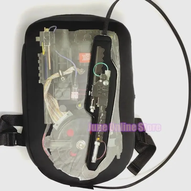 Kid Halloween Costumes Movie Theme Ghostbusters uniform Cosplay Clothing Jumpsuit Bag Suitable Adult And 3-15 Years Children