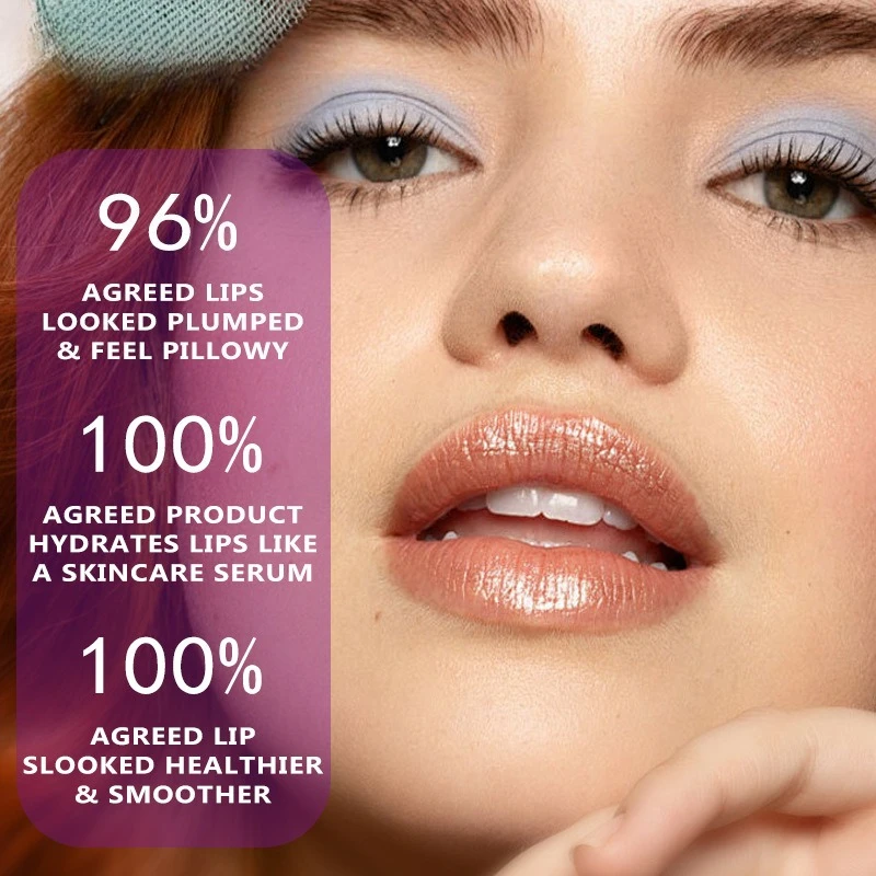 Olio per labbra alla frutta Trattamento idratante lucido Riparazione lenitiva per labbra secche Idratante Nutriente Lucente Trucco per la cura delle labbra non appiccicoso