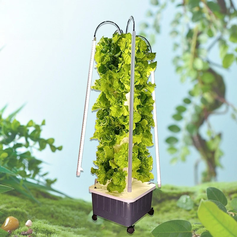 Flower rack indoor home balcony decoration living room simple flower pot multi-layer vertical mint dill vegetable planter