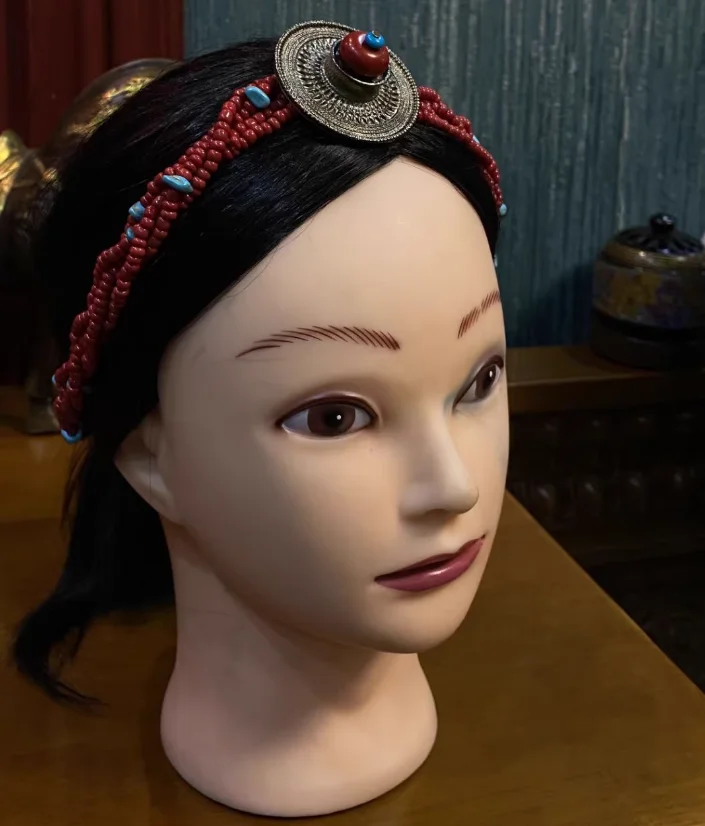 Chinese Ethnic Style Tibetan Retro Style Design Headwear and Hair Accessories