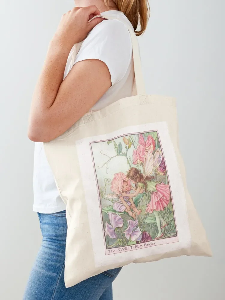 Lovely Sweet-Pea Fairies Tote Bag Gift bag shopping bag Women's shopper