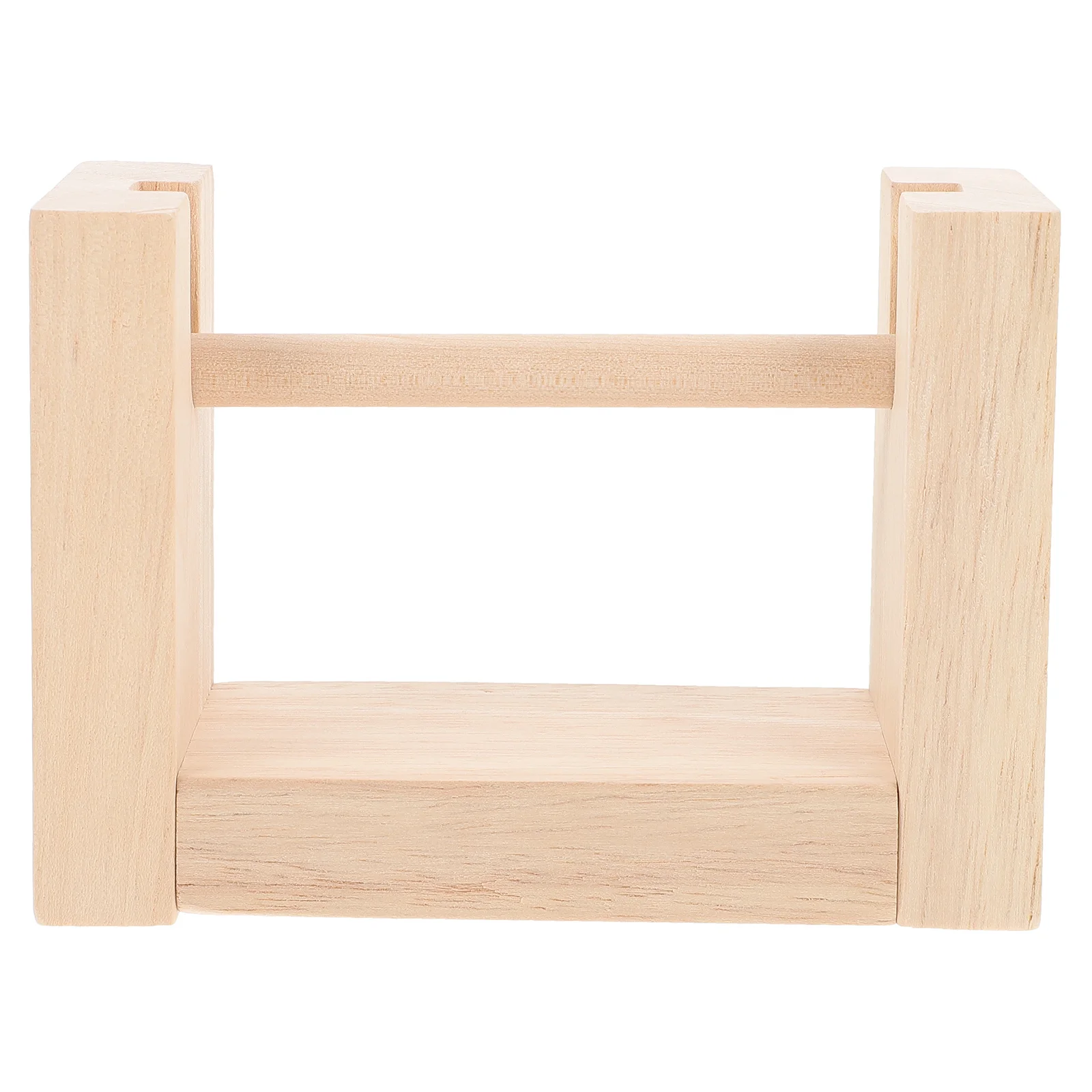 تدوير حامل بكرة خشبية الغزل الكرة تخزين الرف الحياكة بكرات أداة موضوع المنظم الخياطة الحرفية Diy بها بنفسك التبعي