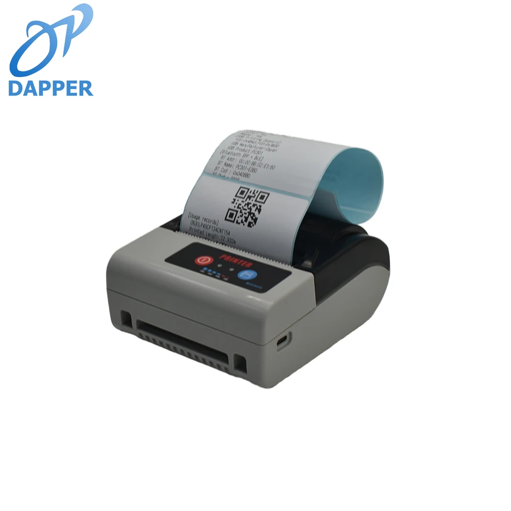 80 مللي متر طابعة فواتير يدوية صغيرة Imprimante Thermique المحمولة طابعة ملصقات الإيصالات الحرارية للهاتف مستخدم طابعة بلوتوث المحمولة #3