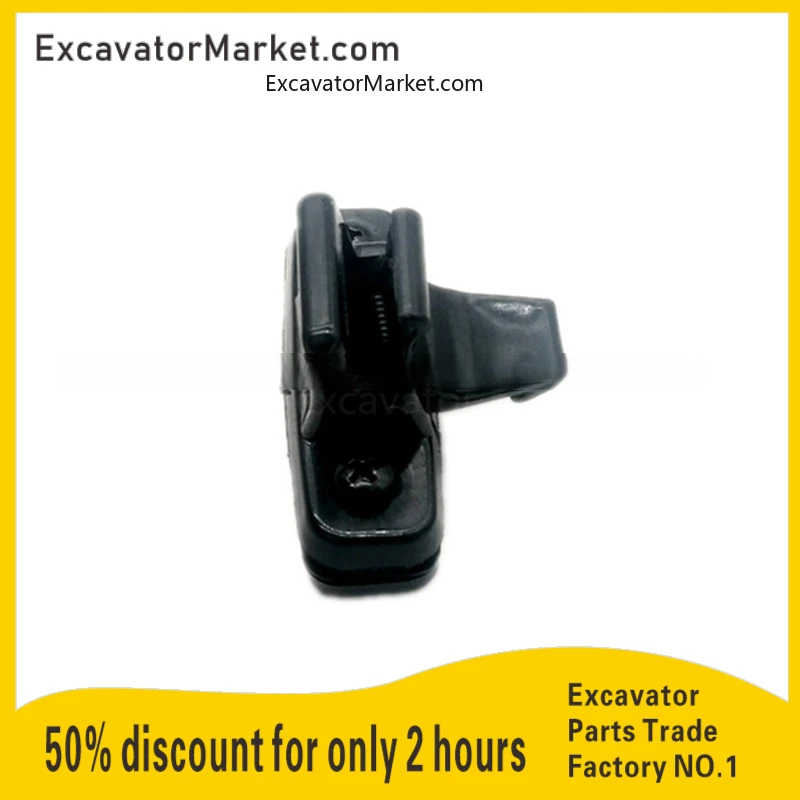 Excavator Glass Buckle Kobelco Hitachi Komatsu Liugong Xcmg Sany Kato Kubota Sumitomo Door And Window Push-Pull Buckle 4cm