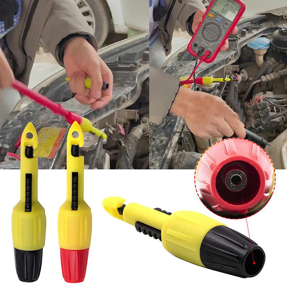 2Pcs Automobile Line Detector Nsulation Wire Piercing Puncture Probe Check The Multimeter Pin Of The Car Repair Circuit