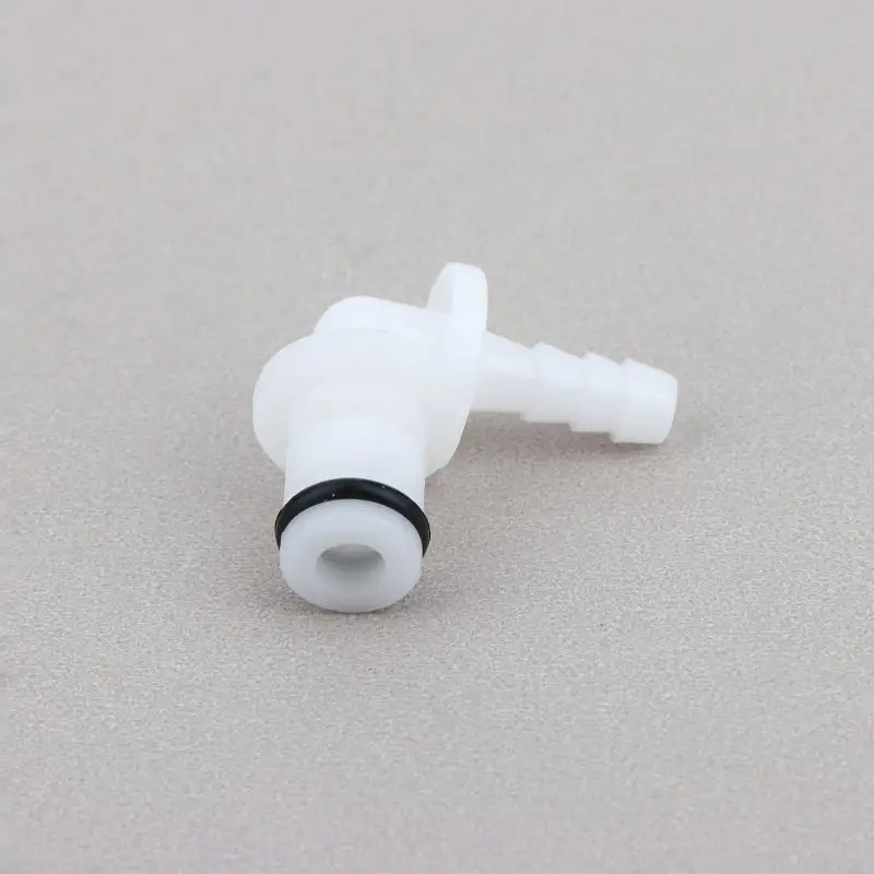 New 1/3PCS Bend Adapter Valve Sealing Conductive Male Female Connector Plastic Quick Plug Hose Connection
