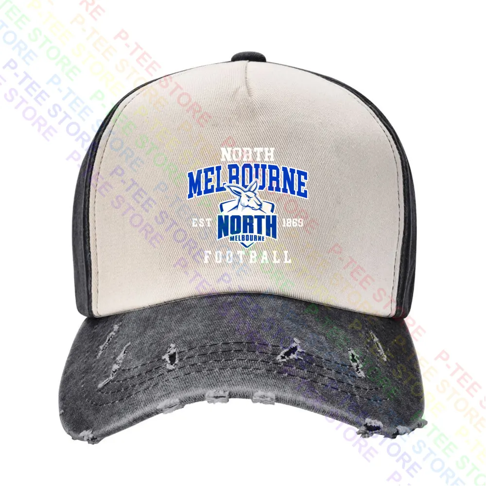 North Melbourne Football Est 1869 Baseball Cap Snapback Caps Knitted Bucket Hat