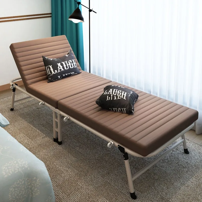 AOLIVIYA Portable Folding Bed Single Double Cot Sleeper Daybed Recliner Sofa Chair Lounger Ottoman Couch