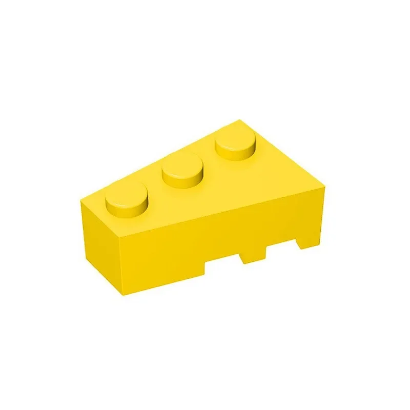 [31Pcs]【50g】 6565 Interlocking 3x2 wedge-shaped bricks (left), Children DIY STEM Building Blocks Toy Group