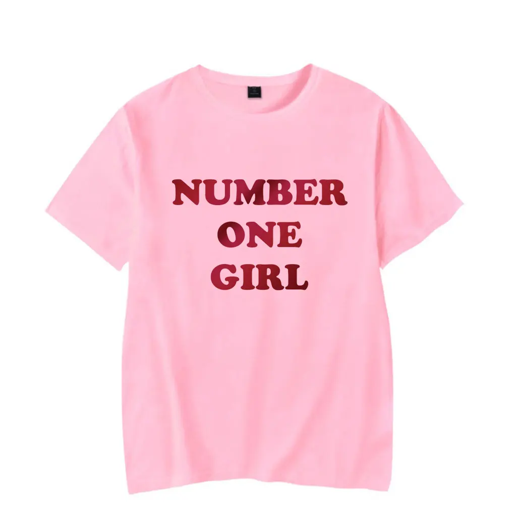 Rose Number One Girl  tshirt  fans tshirt Casual Short Sleeve T Shirt men/women  music fans  tops