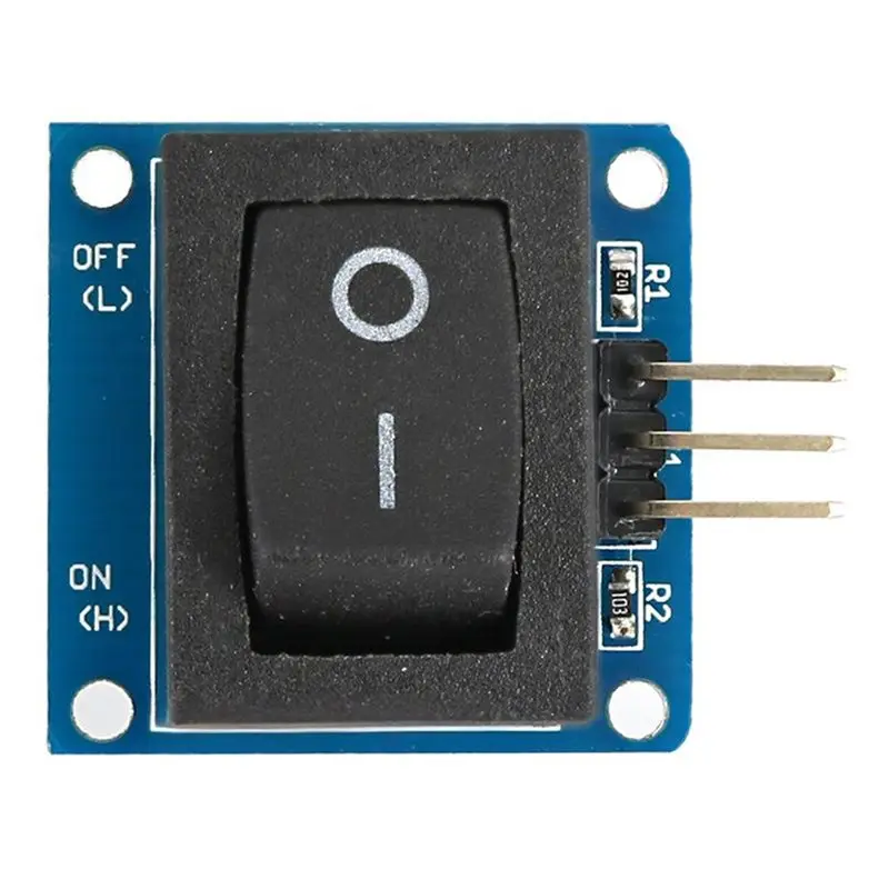 AED7-Rocker Switch Module Button Switch 2 Files Rocker Switch Button Board
