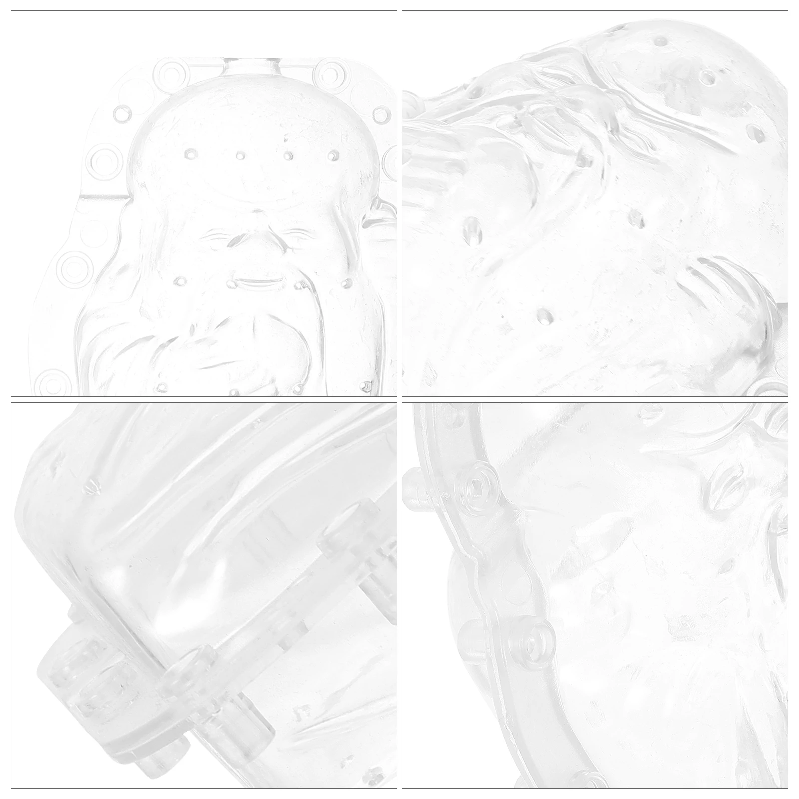 

Creative Shaping Mold Transparent Vegetable Growing Mold Multi-Function Ginseng Fruit Forming Tool Clear Pressure Resistant