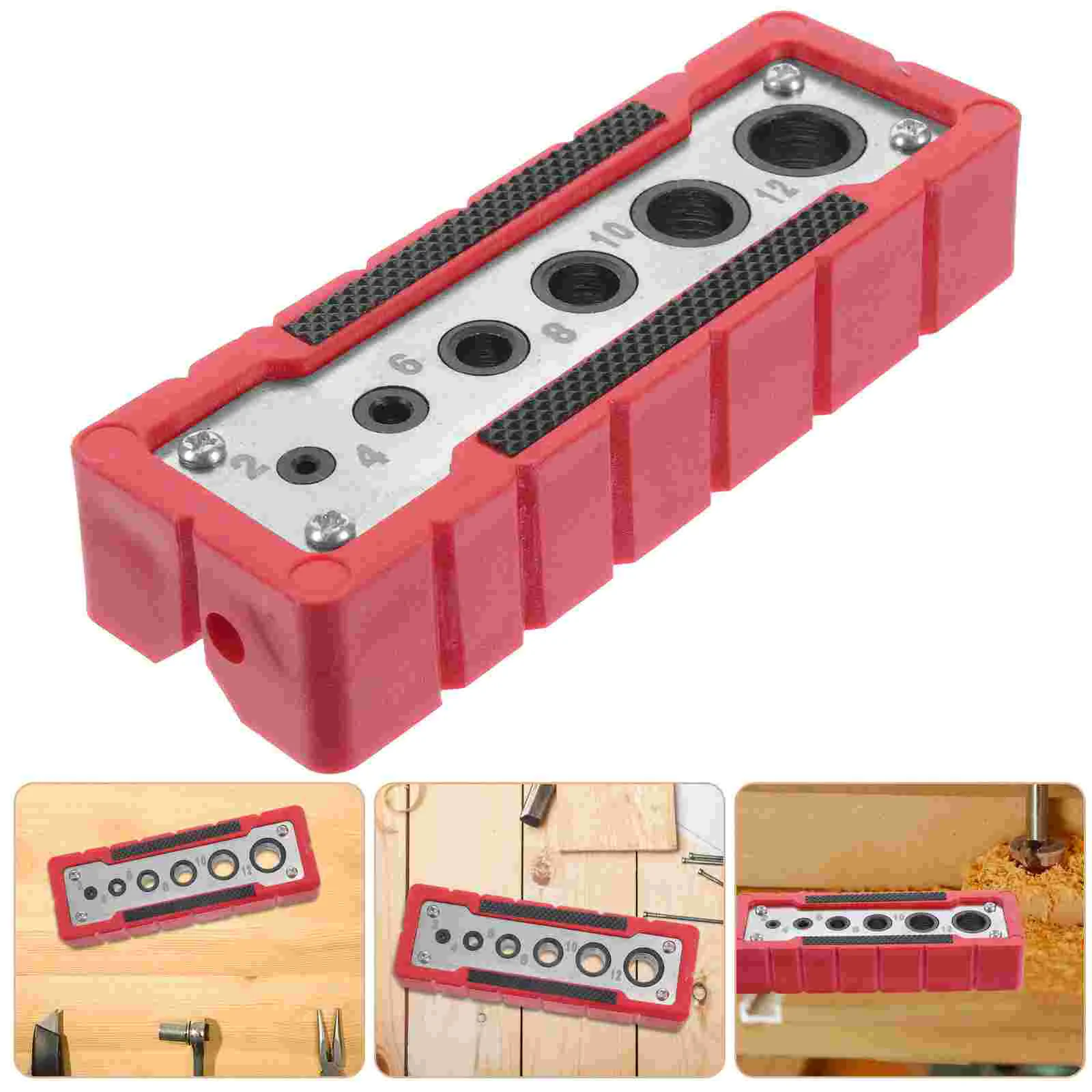 Hole Punch Woodworking Drilling Positioner Tools Guide Fixture Sleeve Pocket Screw Jig