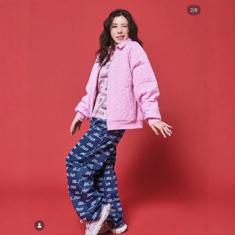 

Torowee High Waist Straight Leg Denim Jeans Women's High Waist Straight Leg Waed Vintage Floral Print Winter Season Jeans