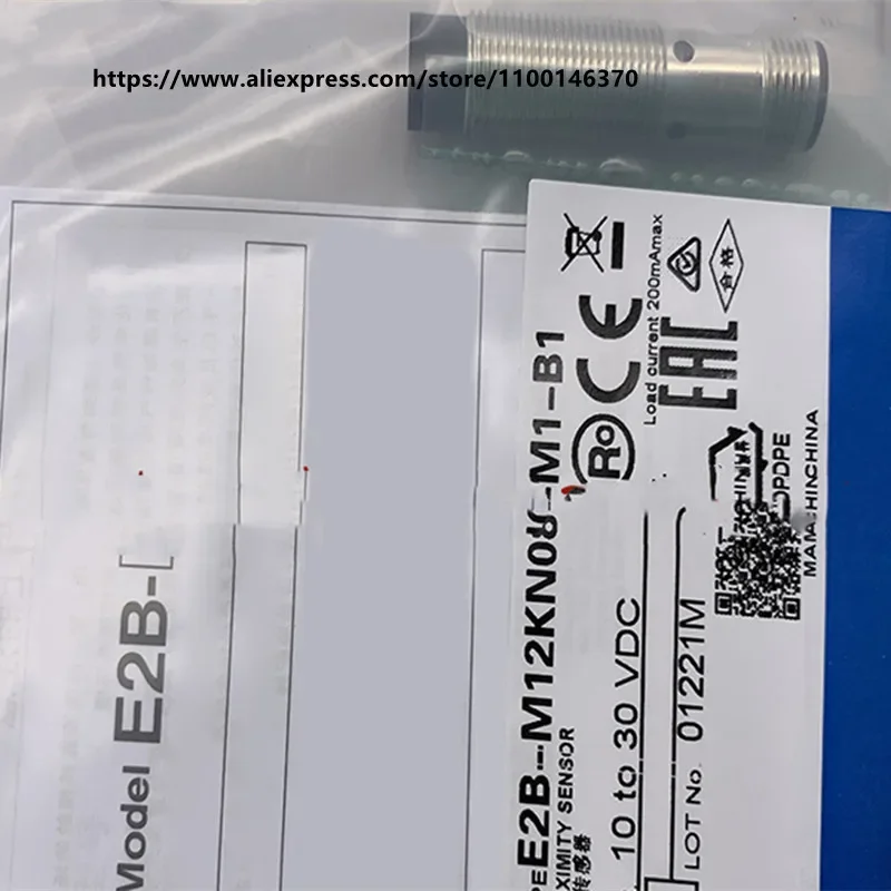 

3Pcs New High Quality Proximity Switch E2B-M12KN08-M1-B1 E2B-M12KN08-M1-B2