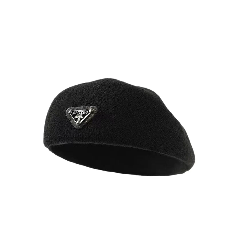New Spring & Autumn Fine Kangaroo Beret for Men & Women - British Retro Style Casual Winter Wool Hat That\'s Foldable.