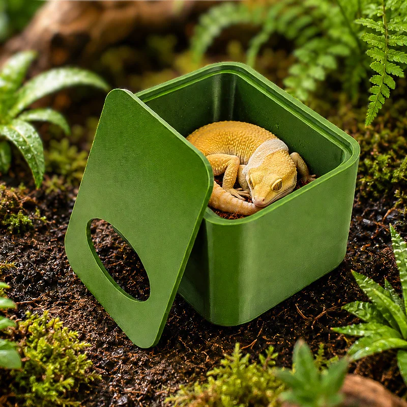 Moisturizing Caves for Geckos Skink and Lizards Excavating Wetland Aquariums for Decorating Reptile Wet Skins Used for Molting