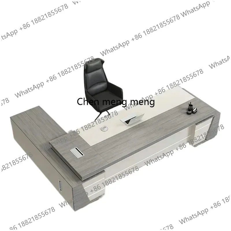 Z10Reception Computer Desk Corner Bureaux Table Room Shelves Desks Table Work Economic Display Nordic Escrivaninha Unique Furnit