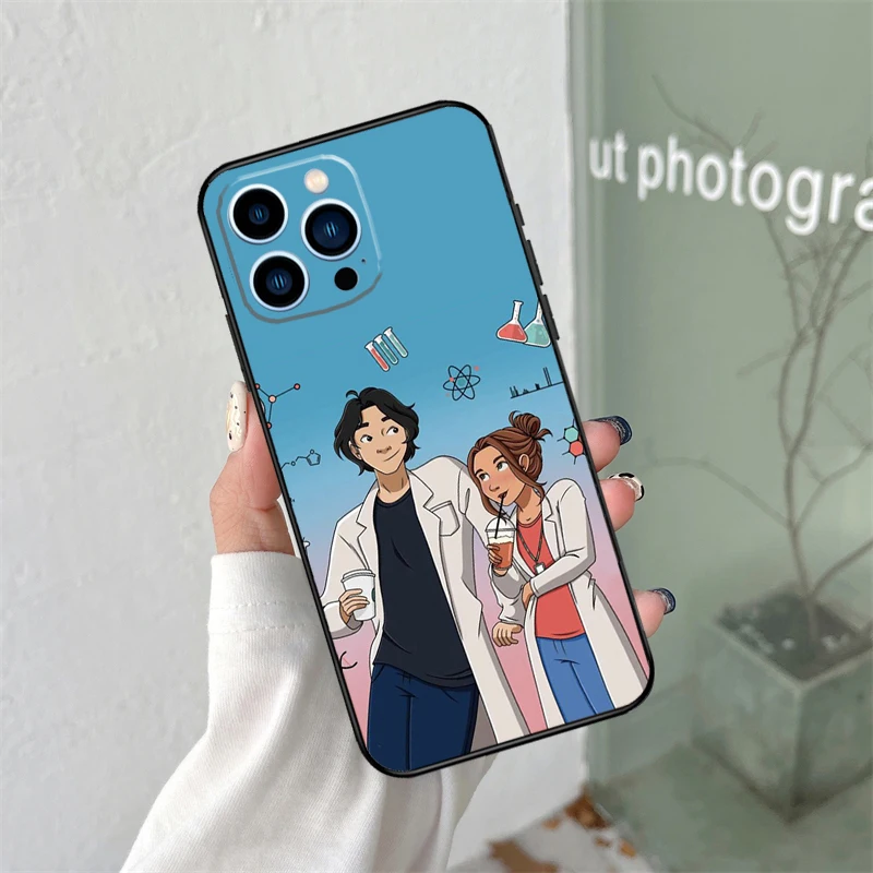 Die Liebe Hypothese Buch Handyhülle für iPhone 16 15 13 12 Mini 11 14 Pro Max X XR XS MAX Plus Cover Coque