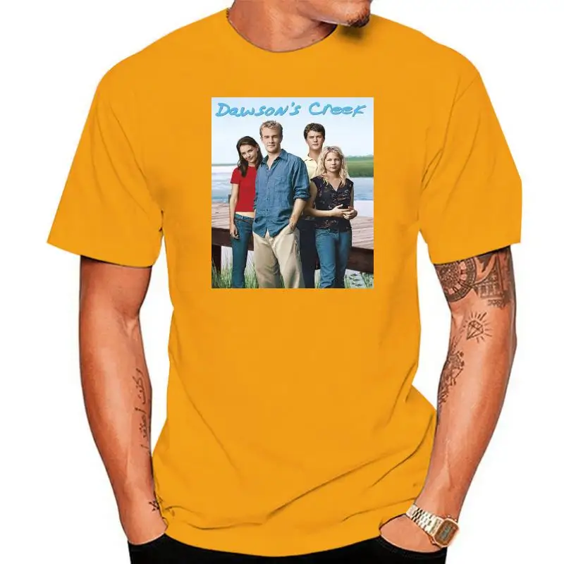 

Dawson'S Creek Cast Photo Licensed Adult T Shirt Harajuku Tops Fashion Classic Tee Shirt