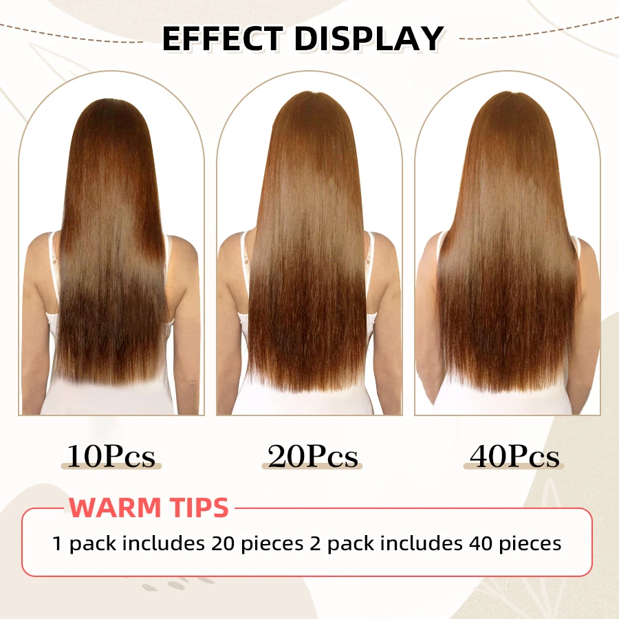 Neitsi Tape In Hair Extensions Menselijk Haar Echt Natuurlijk Haar Steil Bruine Huid Inslag Lijmen Remy Hair Extension 12-20 Inch