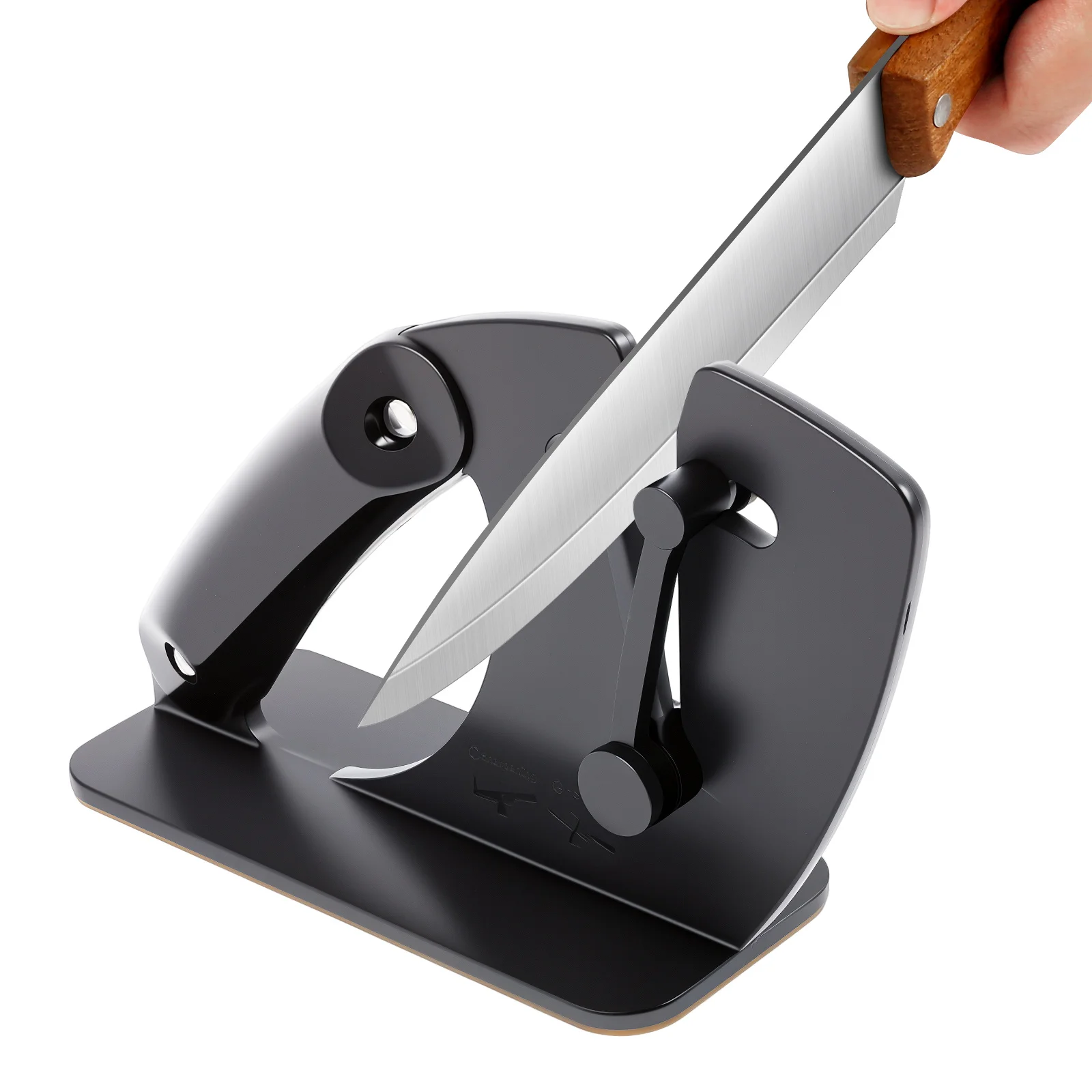 

Cutter Sharpener Wear Resistant Blade Sharpener 15 to 45 Degrees Cutter Sharpening Tool Efficient Cutter Blade Sharpener