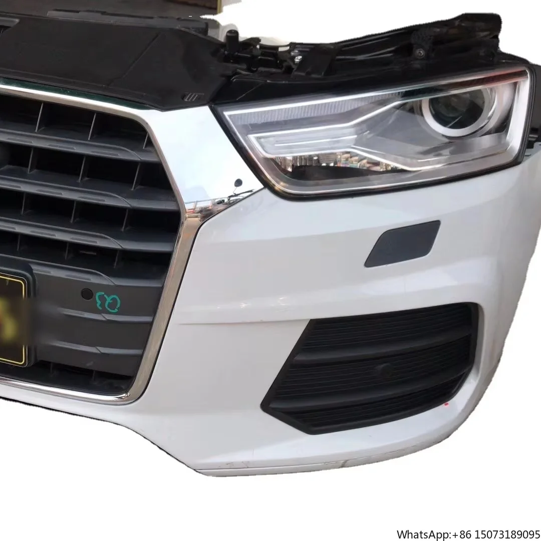 

Genuine OEM Front Bumper Assembly for Q3 20162018High-Quality ABS Body Kit with Grille Cover Lip Spoiler and ExhaustUpgrade