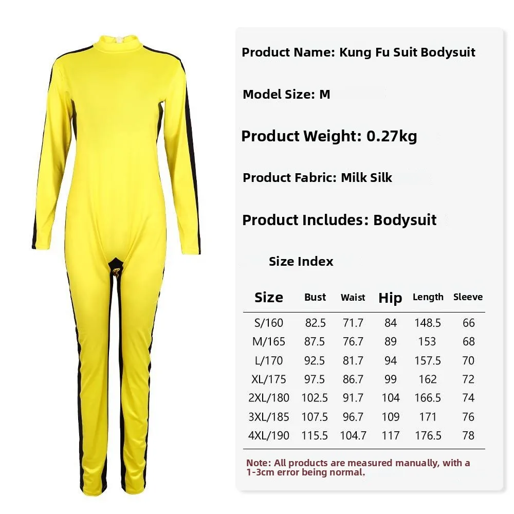 

Yellow Kung Fu Costume Set loween Role-plang Liang Chuan Costume Stage Performance Clothes Women's Ethnic Faion