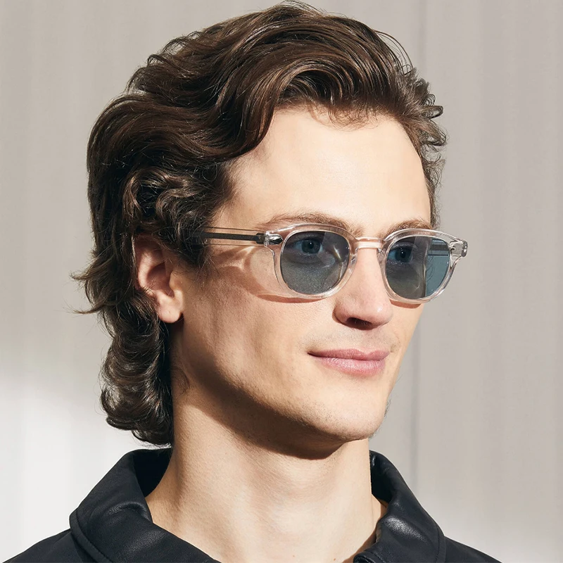 49 Size Lemtosh Sunglasses Quality Acetate For Men Women Designer Brand Tortoise Black Frame Vintage Sun Glasses Gradient lense