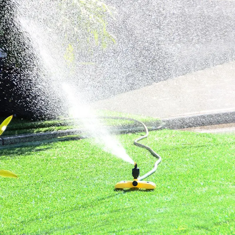[C] 4 Points External Thread 360 Rotary Sprinkler Nozzle Bendable Elbow Adjustable Flow Garden Lawn Irrigation Micro Spray Head