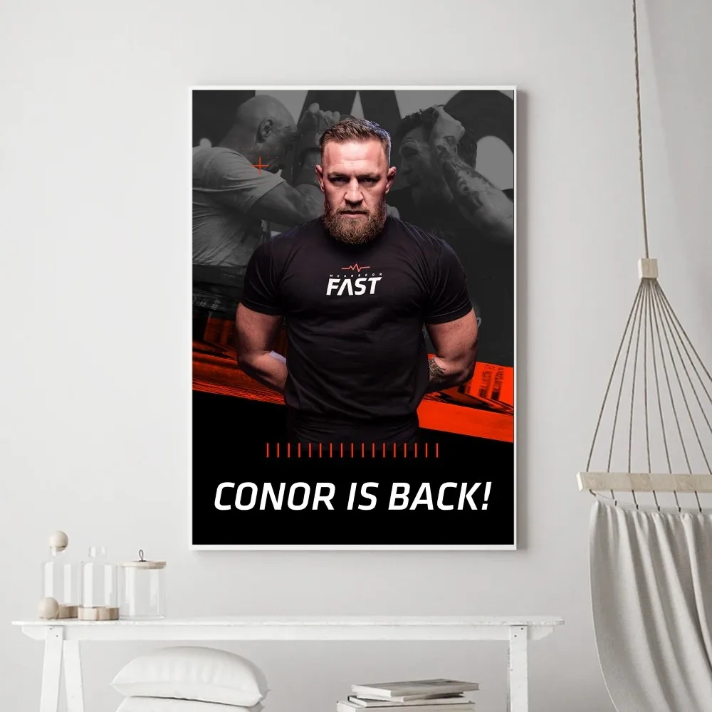 Conor McGregor Poster Prints Poster Wall Painting Bedroom Living Room Wall Bar Restaurant Sticker Small