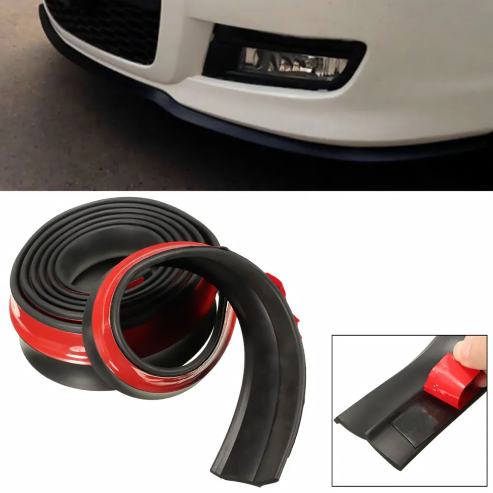 

Bumper Protection Strip Rubber Guard for Cars Rear Sticker Durable Self Adhesive Tape Fits Vehicles Car Bumper Protector Anti