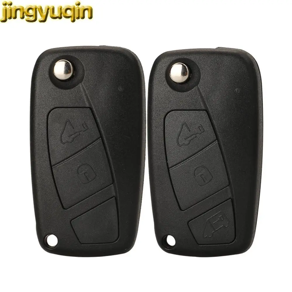 

Jingyuqin 5pcs 2/3 Buttons Flip Remote Key Fob Shell For Fiat Ducato Peugeot Boxer Citroen Relay Iveco 2006 2007 2008 SIP22