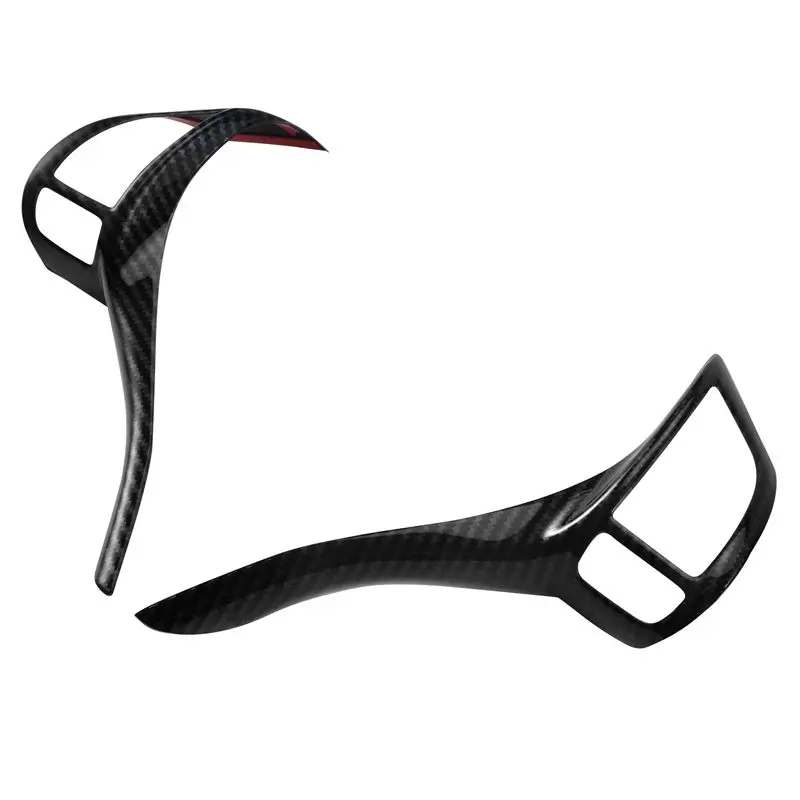 

AB98-для Nissan Qashqai J11 X-Trail Teana Altima 2013-2018, кнопка переключения рулевого колеса из углеродного волокна, крышка, полоса, накладка