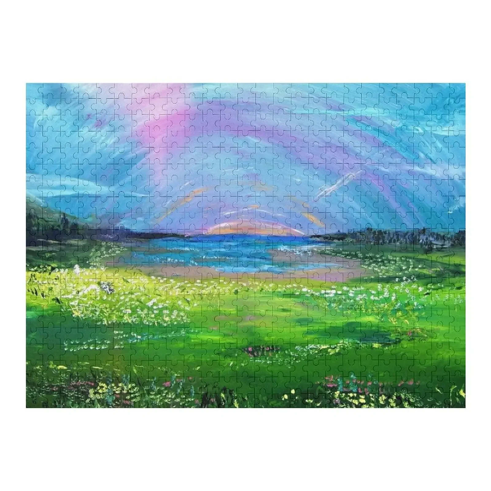 

Головоломка «Мирная долина» с именем, деревянная игрушка, индивидуальный подарок для ребенка, персонализированные идеи подарков с фотопазлом