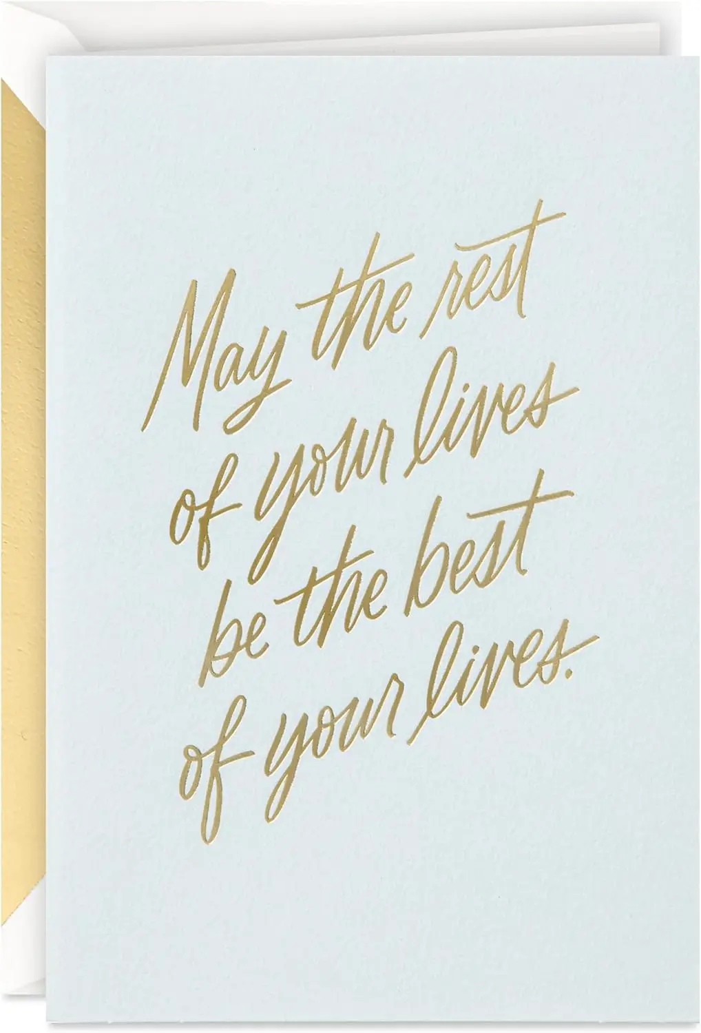 

Signature Wedding Card, Bridal Shower Card, Engagement Card (Rest of Your Lives)