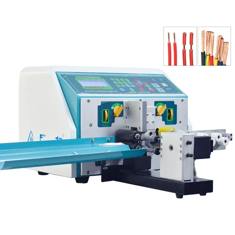 2025 hot sale Automatic computer electric wire cutting and stripping machine  wire stripper machine