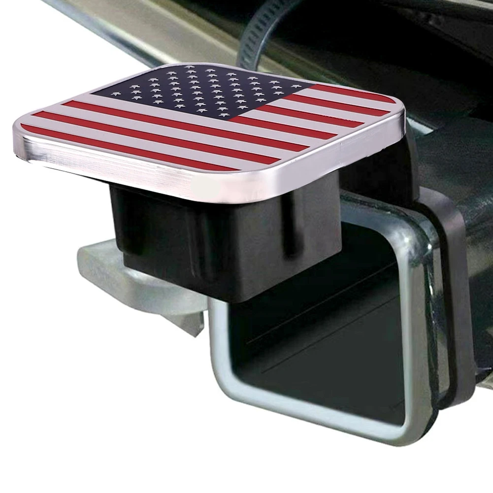 Universal 2 Inch Trailer Hitch Cover Plug For RV Trailer ATV UTV Auto Trailer Hitch Receiver Cover Plug Caps Car Accessories