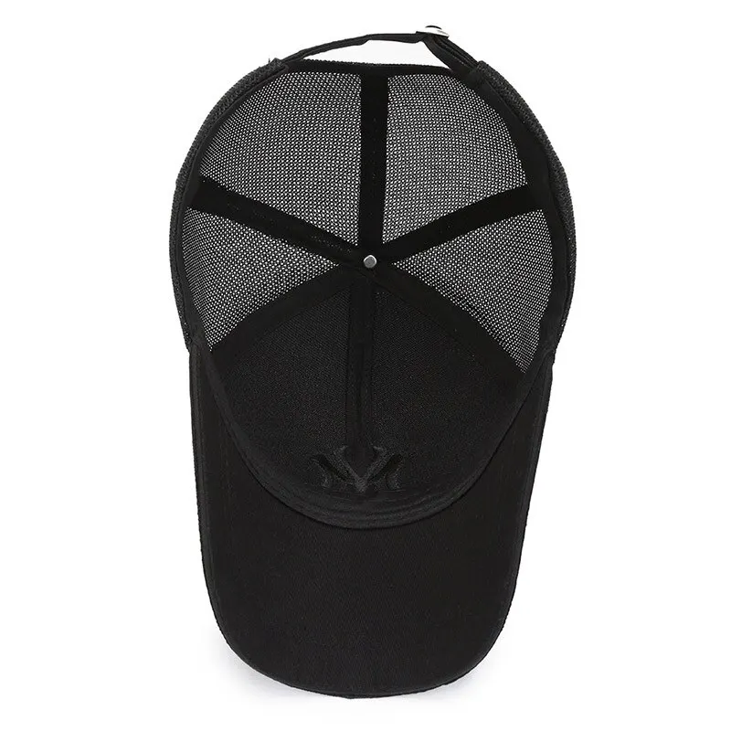 New Spring/Summer Embroidered Letter Camouflage Hat Men\'S Fashion Casual Baseball Cap Breathable Cap, Mesh Visor Hat